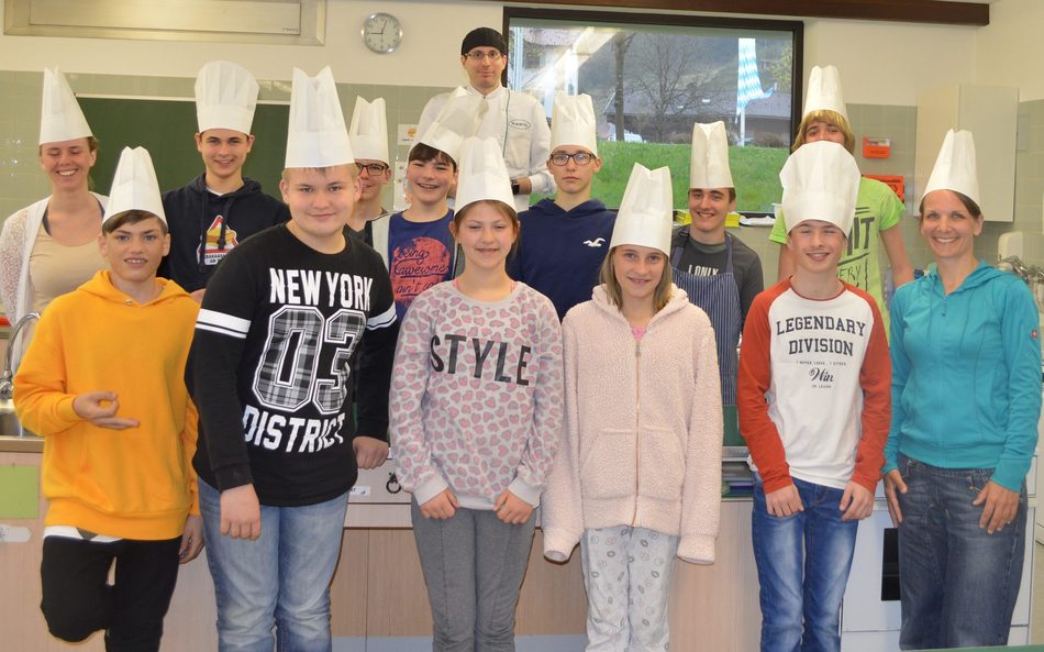 Ein Meisterkoch aus Wien an unserer Schule