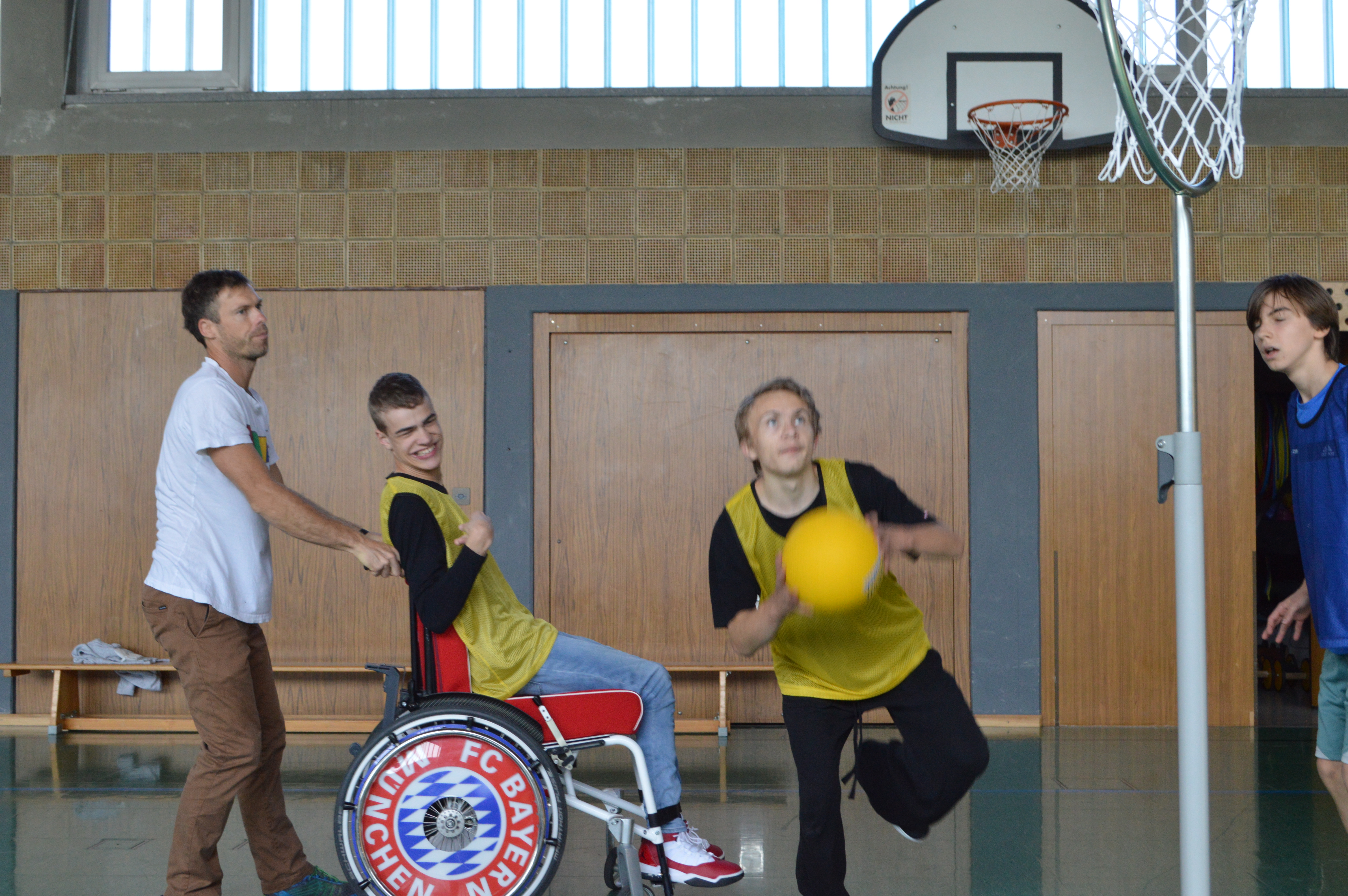 Neue Korbballständer